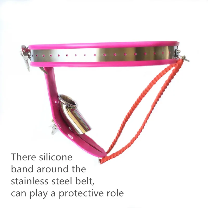 Female-Male-Dual-Purpose-Steel-Chastity-Belt-Device-Removable-Cock-Lock-Cage-Sex-Toy-For-Couple (2)_副本