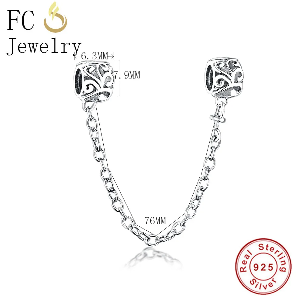 FC ювелирные изделия подходят оригинальный бренд Амулеты Браслет Аутентичные 925