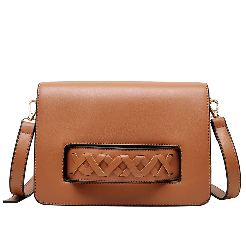 

Brown Women's Bag Casual Shoulder Messenger Bag Personality Woven Hand Grab Bags Black Style Shoulder Bags Ladies Gift Daily Use