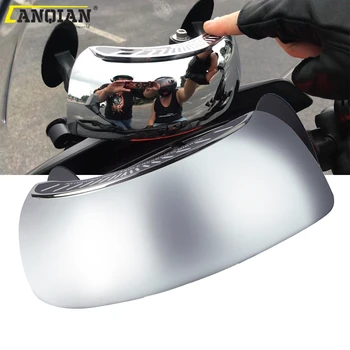 

Motorcycle Accessories 180 Degree wide-angle rearview mirror For BMW R1100 R 1100 RS R1100RS R1150 GS R1150GS Blind Spot Mirror