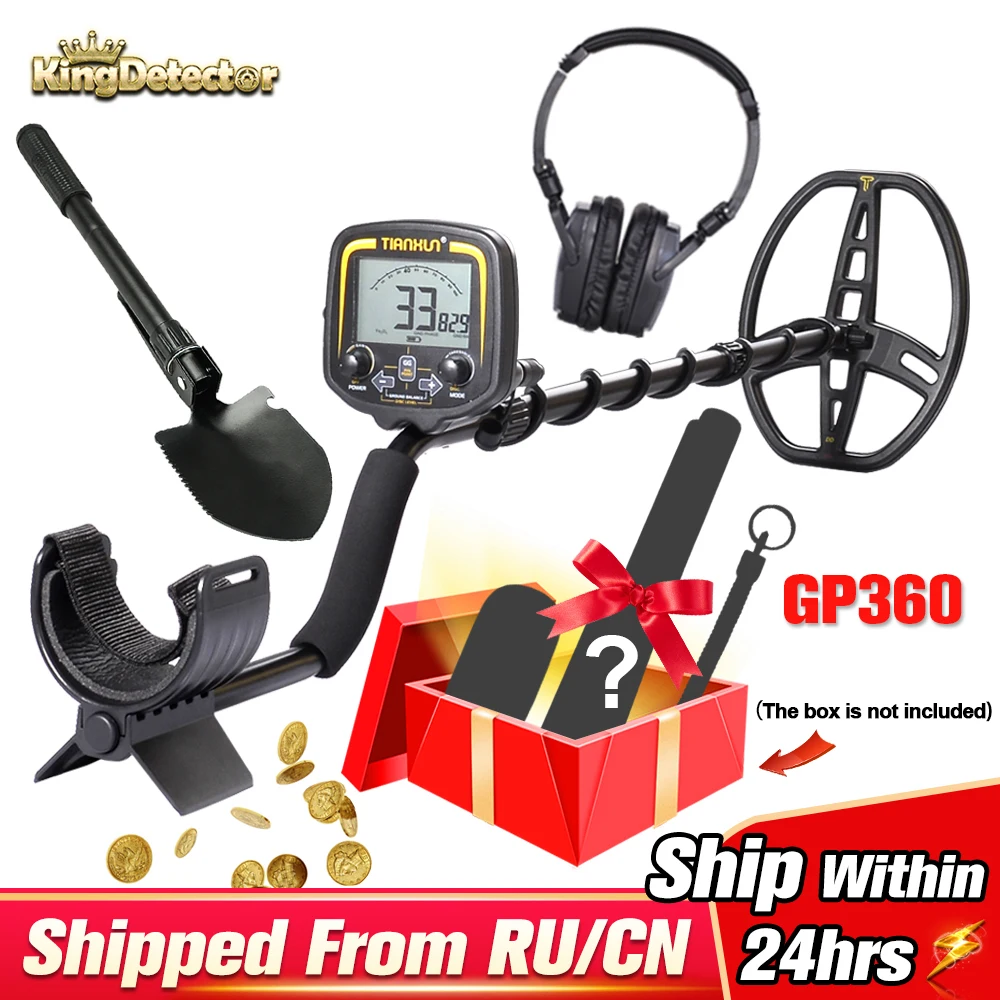 Metal Detector TX850 Gold Digger Treasure Hunter Underground Depth 2.5m
