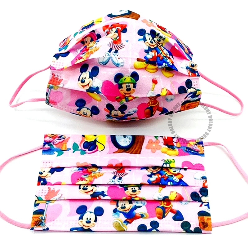 Рисунок 4 - Одноразовая маска розового цвета