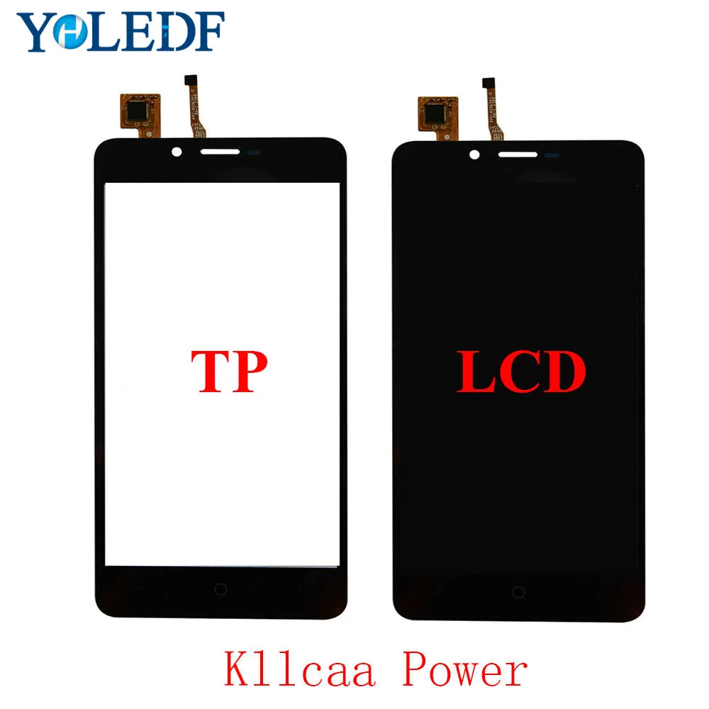 ЖК дисплей для Leagoo Kiicaa power сенсорный экран панель Передний стекло TP Tela дигитайзер