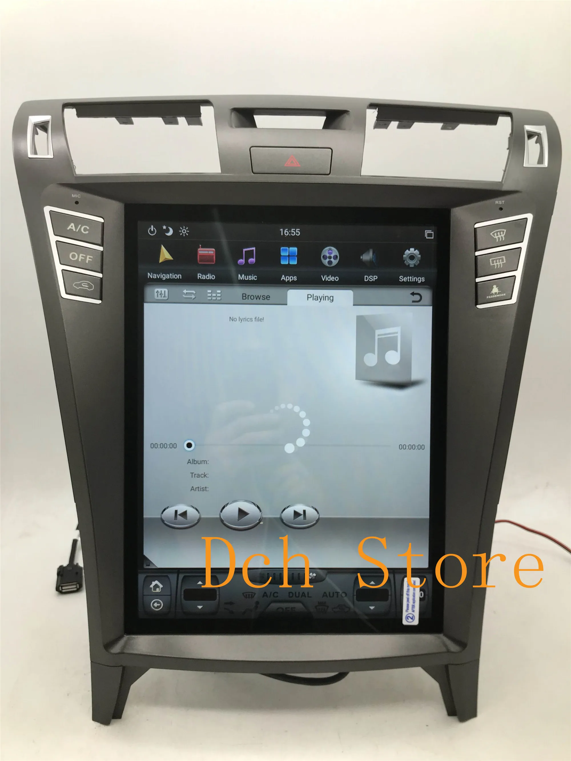 12 1 ''IPS вертикальный Тесла стиль Android 9 0 автомобильный DVD GPS навигация для lexus LS