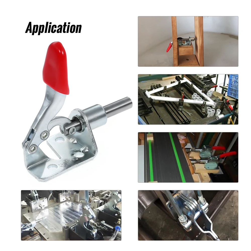 

Toggle Clamp Vertical Clamp Quick Fixture Push-pull Jig Test Stand Accessories Fixed Elbow Clip GH-301-AM New Hand Tool
