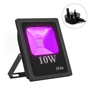

[Seven Neon]Professional Ultraviolet IP66 395NM 10W purple light Glue Curing Germicidal light Reptile Sterilizer Led UV Lamp