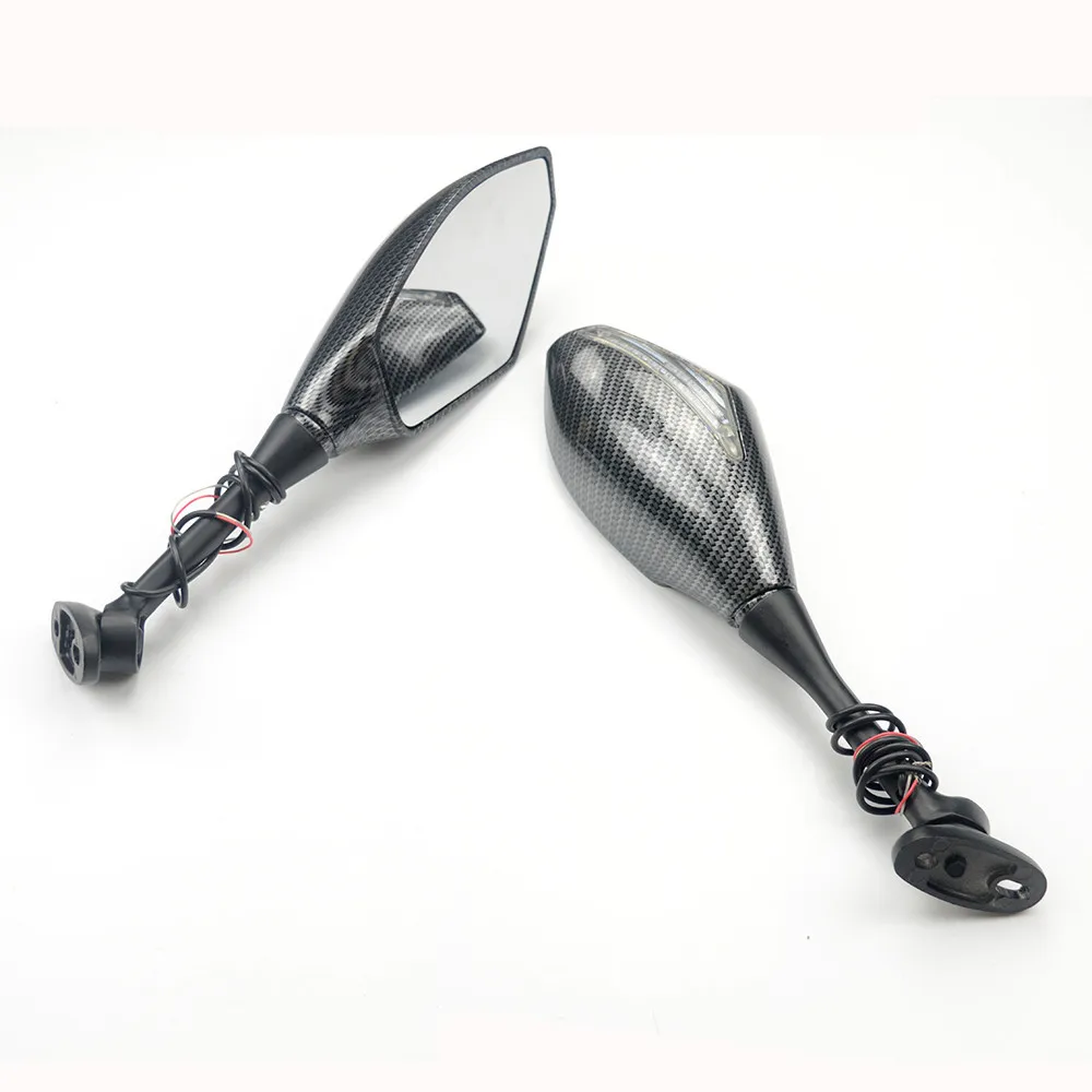 Мотоцикл светодиодный поворотники заднего вида Спорт велосипед зеркала для Honda CBR 600 900 1000 RR CBR300R CBR500R CBR250R