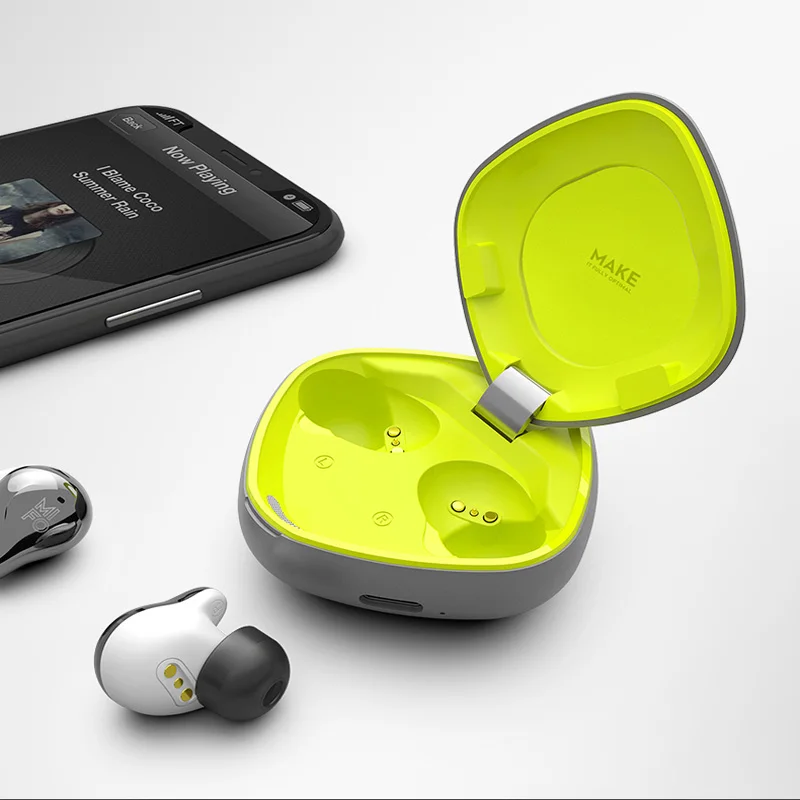 

Mifo TWS 5.0 True Wireless Earphones Bluetooth Earbuds Touch Control Sport Earphone Stereo Bass wireless charging O4