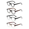 Spring Hinge Women Men Reading Glasses Round Magnifier Diopter Presbyopic Glasses ► Photo 3/5