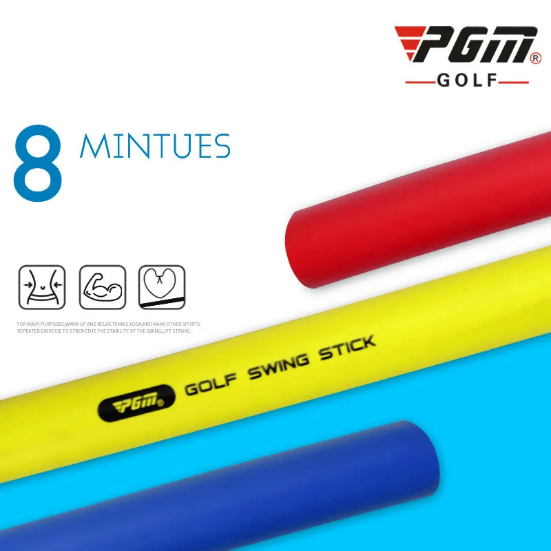PGM Golf Multifunctional Powerstick Swing Exerciser Soft-stick Training Golf Exerciser HGB008