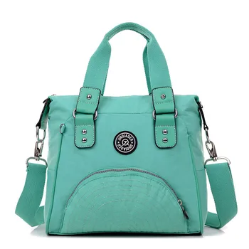 

New arrive wholesale fashion casual waterproof nylon shoulder messenger bag #2018