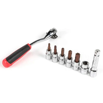 

Socket Wrench Kit Hardtop and Door Removal Torx Set for 1997-2019 Jeep Wrangler TJ JK JL and Unlimited Sport Sahara Rubicon X