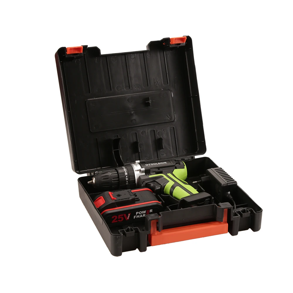 25V Impact Battery Drill Battery Screwdriver Electric Tools Screwdriver Electric Drill Hammer Drill Screwdriver Metalworking (2)