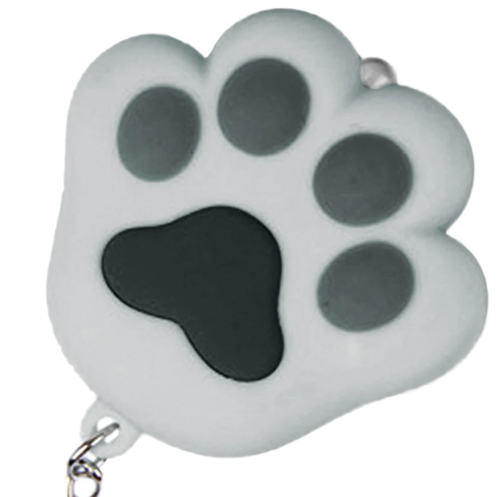 Gray Брелок Kawaii Cat Paw Toy пластиковый брелок милая сумочка подвесное освещение Прямая поставка - Цвет: Gray