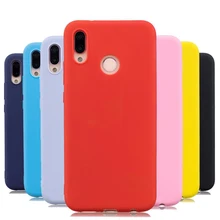 Candy color Case For Huawei P20 P30 Lite Mate 20 Pro Y6 Y9 P Smart Y5 Cover On Honor 20 8X 10 9 lite Huawei P20 lite Case