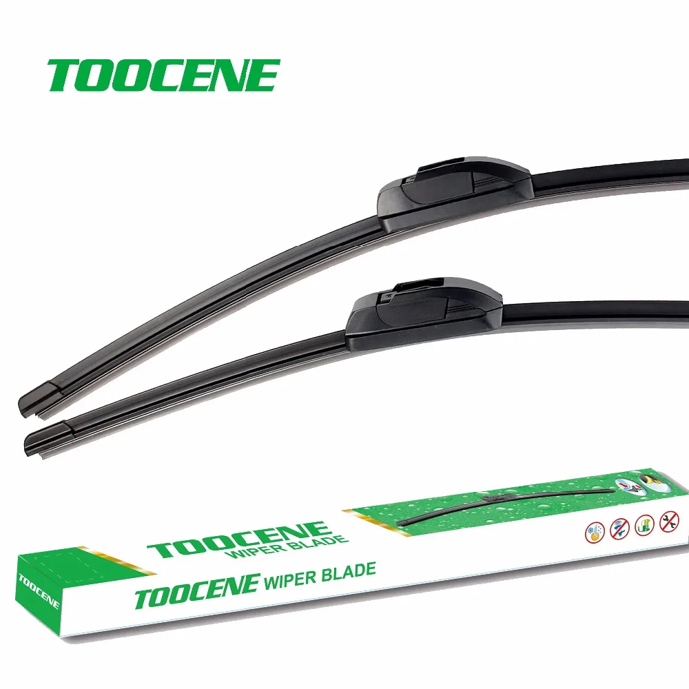 Toocene Parabrezza Spazzole Tergicristallo Per Lada Niva 2123 4X4 2002-2012 Pair 14 "+ 14" Auto Davanti Finestra Parabrezza Tergicristallo Accessori A