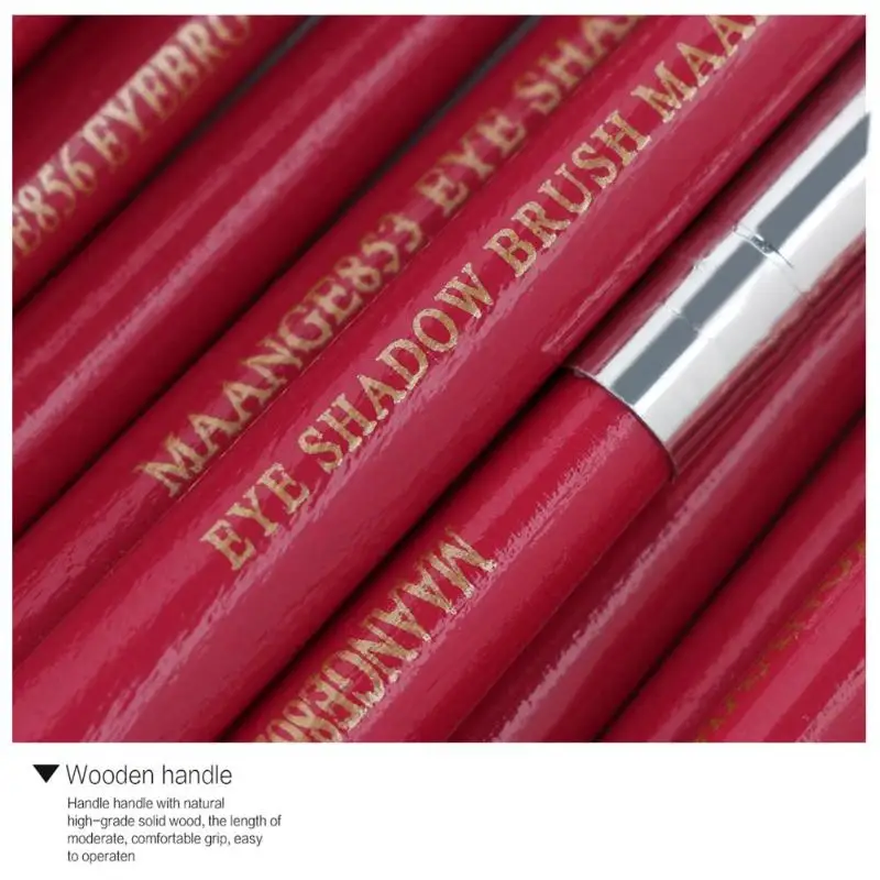 Ha630929d945c4dc59980a2c3a6c8bd9b8 MAANGE Makeup Brushes Set Professional Cosmetic Foundation Powder Blush Eye Shadow Blend Make Up Brushes Tool Beauty Kit
