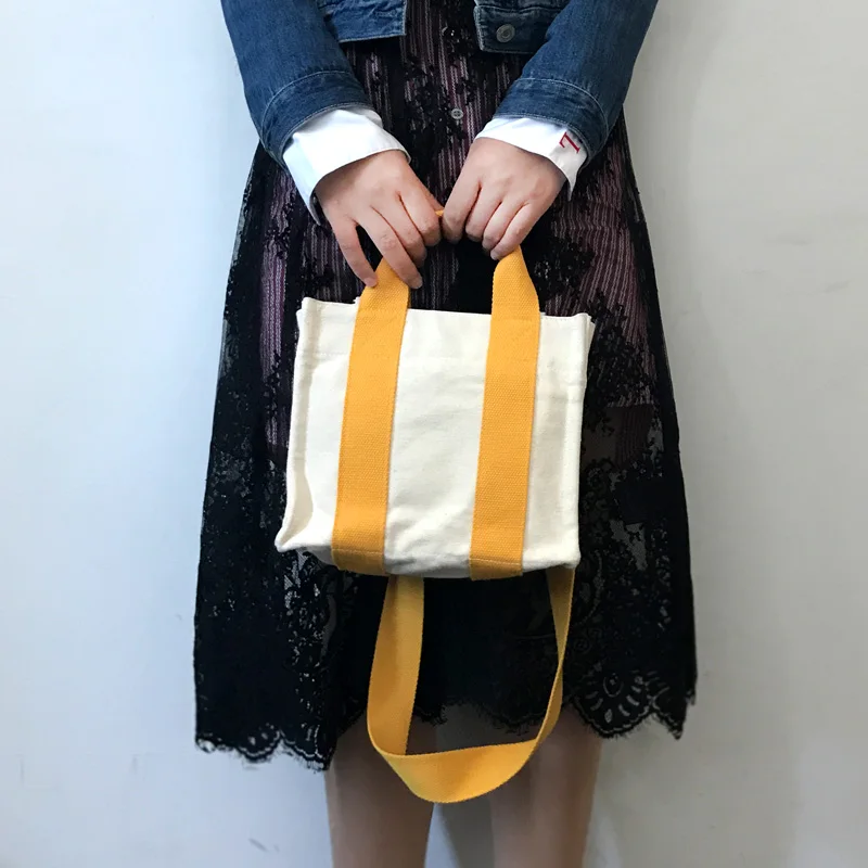 

2018 New Women Shopping Bag Canvas Solid Hasp Big Capacity Shoppping Bag Tote Beach Bag Eco Reusable Folding Bag Canvas bag