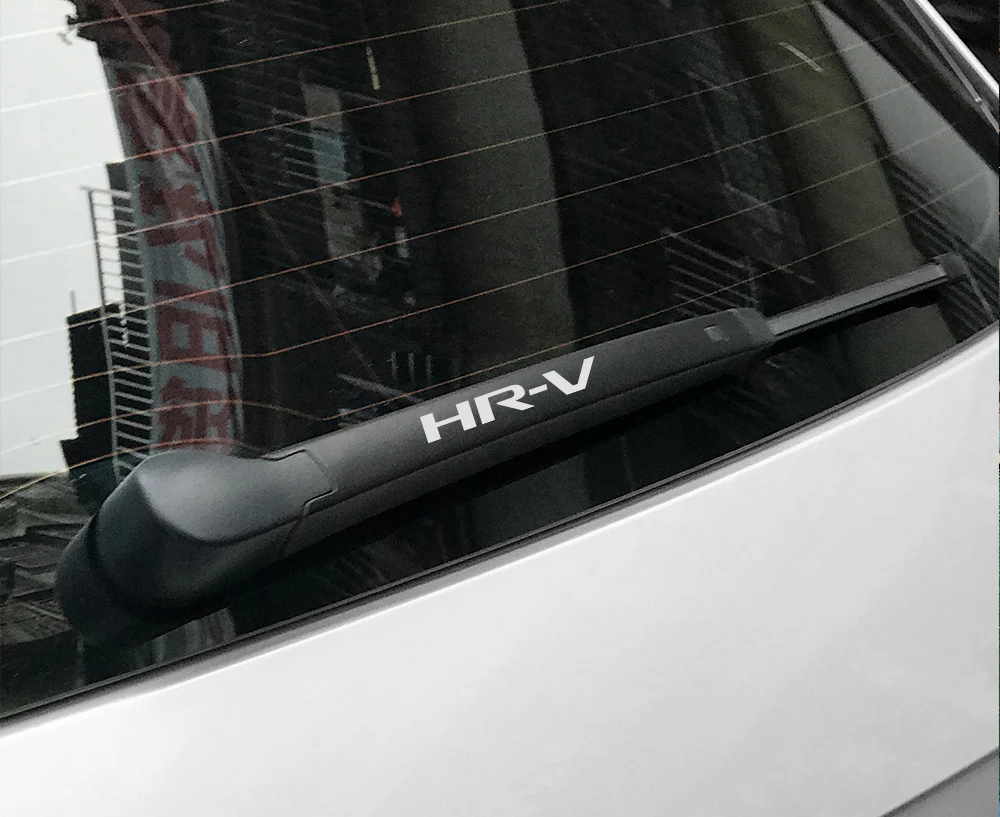 4 шт. автомобильные Светоотражающие виниловые наклейки для Honda HRV HR-V спортивный стиль авто стеклоочиститель Декор Автомобильные наклейки и наклейки аксессуары