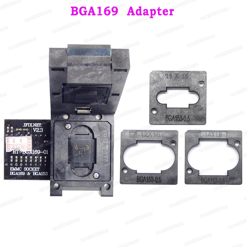 BGA169 BGA64 BGA63 BGA48 RT QFP64 01Adapter розетки для RT809H USB Универсальная Розетка