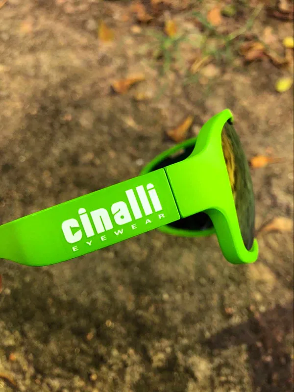 Naga sire CINALLI C-068 Sunglasses Cycling Racing Outdoor Sport Googles Protective TR90 Frame Eyewear w/ Black Polarized Lens