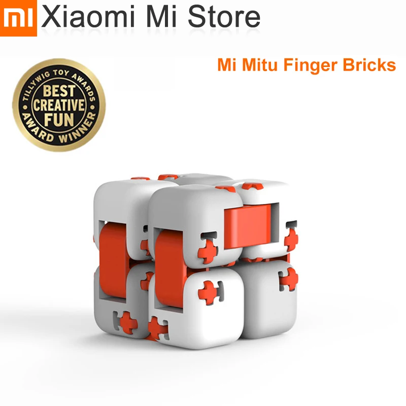 Оригинальные пальчиковые блоки XiaoMi Mitu строительные Mi Пальчиковый Спиннер