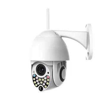 

Home Security HD 1080P IP Camera Wireless Outdoor Cam 17LED 2MP High Speed CCTV IR Camera with Sound Light Alarm Function