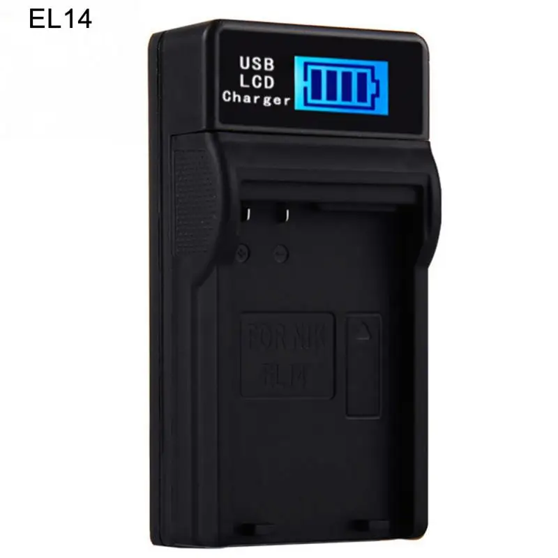 Дисплей питания Портативный USB зарядное устройство ЖК для Nikon EL3/EL3E/EL14/EL15