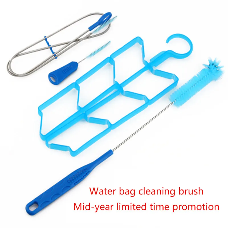 

4 in 1 Water Hydration Bladder Tube Cleaning Kits Brushes Camping Picnic Water Bladder Bag Cleaning Tube Outdoor Multi Tools