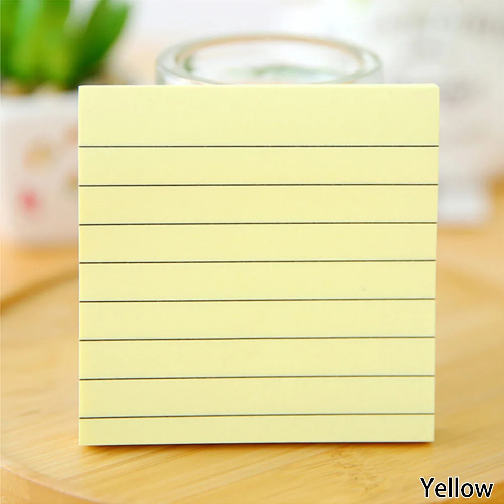 Soild цветной блокнот для заметок Diy качественные кавайные канцелярские школьные канцелярские принадлежности набор офисных принадлежностей блокнот милые Липкие заметки