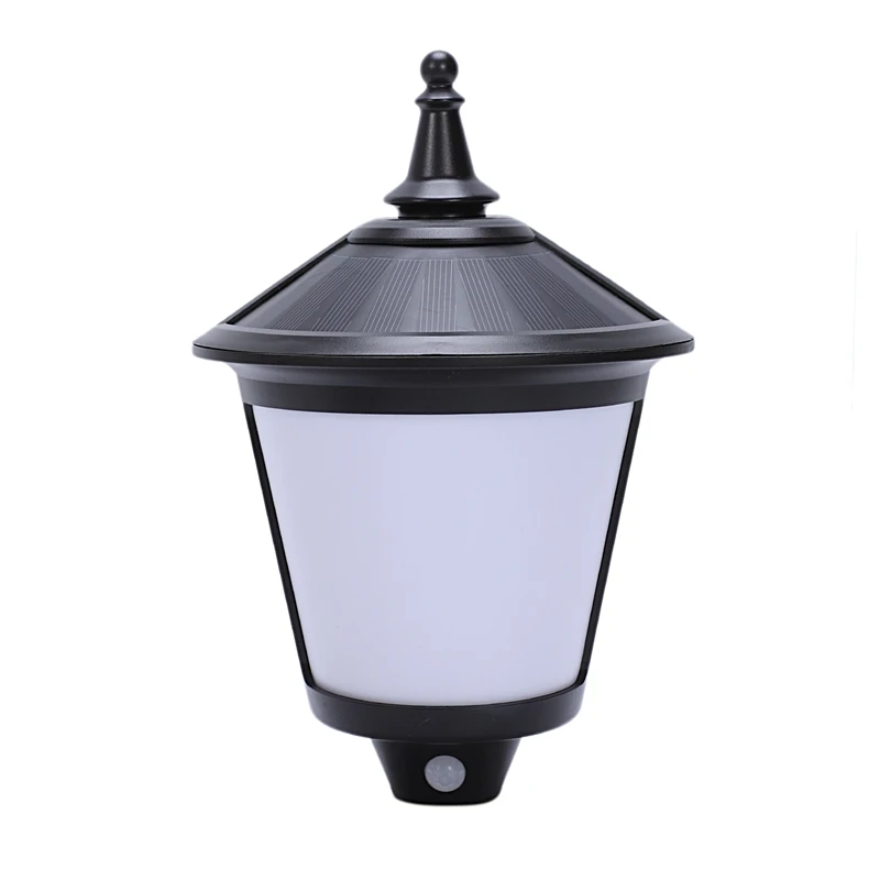 

2Pcs Outdoor Solar Wall Light Motion Sensor Wall Flames Lights Waterproof Flickering Wall Mounted Solar Lights For Patio Garden