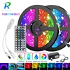 5m 10m 15m 20m tira de LED de 5050 de 2835 IP20 RGB banda LED Luz de cinta a rayas DC 12V diodo RGB cinta IR adaptador de controlador ► Foto 1/6