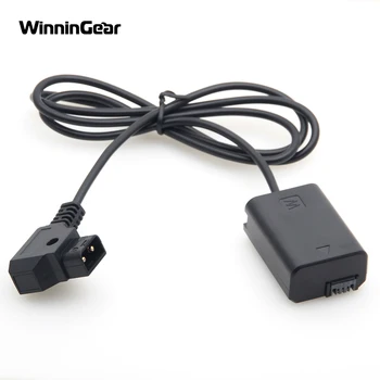 

D-Tap V-mount / Anton Bauer to NP-FW50 DC Battery Coupler Cable for Sony A7 A7II A7S A7SII A7R A7RII NEX Series Camera