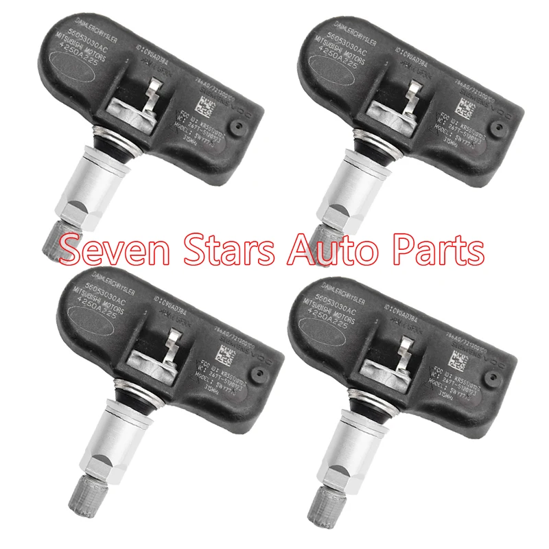 4 шт. автозапчасти TPMS датчик давления в шинах для Dodge Jeep Peugeot OEM 56053030AC | Автомобили и