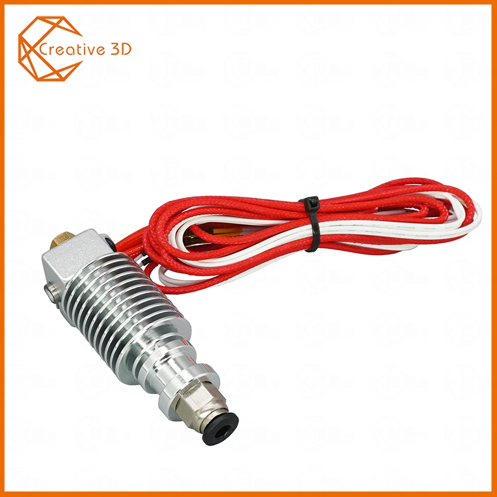 3D V6 3D принт J-head hotend один охлаждающий вентилятор для 1,75 мм E3D V6 Боуден нити Уэйд экструдер 0,4 мм Насадка низкая цена Dupont