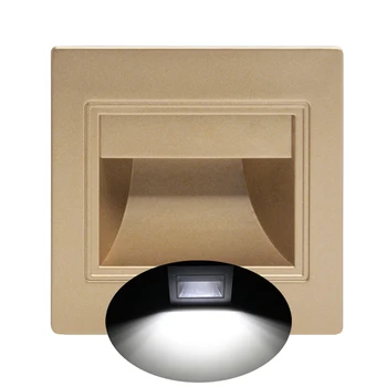 

1.5W LED Recessed Light Pathway Path Stair Step Wall Garden Indoor Outdoor Lamp 28TC