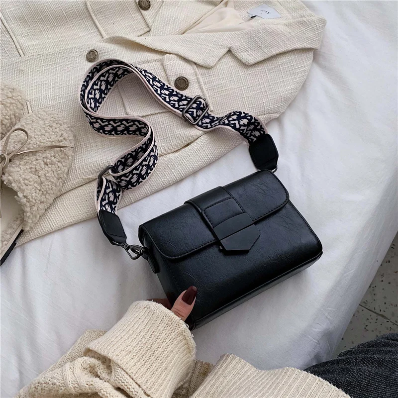 

Solid color leather shoulder bag 2019 new fashion casual wallet phone bag lady bag designer luxury handbag