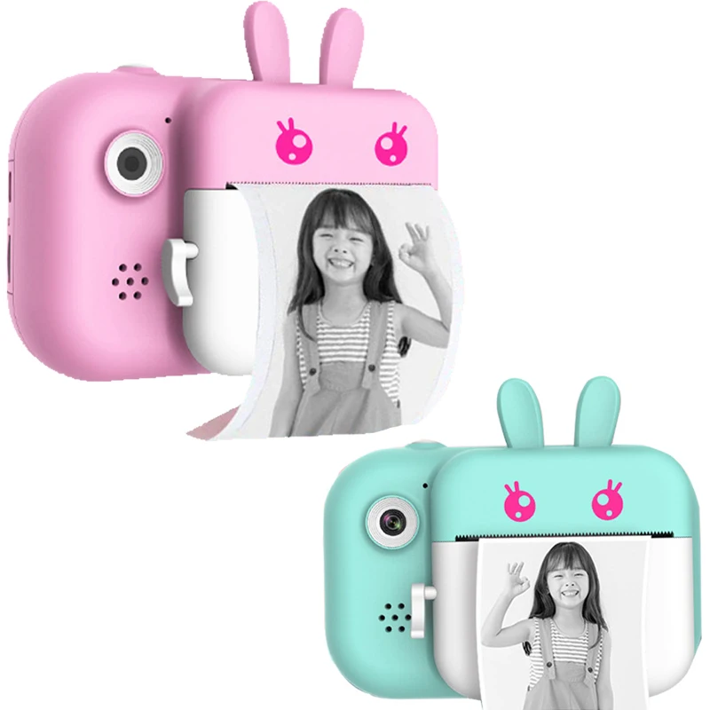 

Children Kids Camera Instant Print Camera 24MP 1080P Digital Camera For Kids Child Photo Camera Toy Birthday Gift For Girl Boy