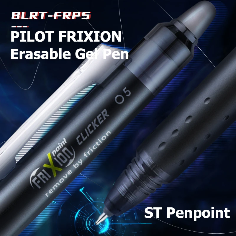 Pilot FriXion Ball Knock Retractable Erasable Gel Ink Pens Clicker, 0.5mm  Fine Point, Smooth Writing Erases Clean Ballpoint Pen - AliExpress