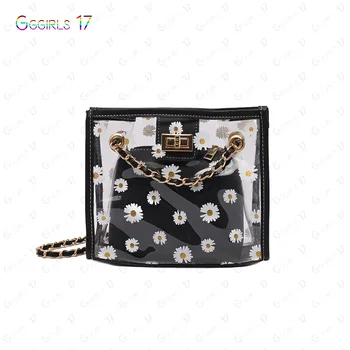 

New Waterproof Ladies Sling Bag PVC Shoulder Bag Messenger Bag