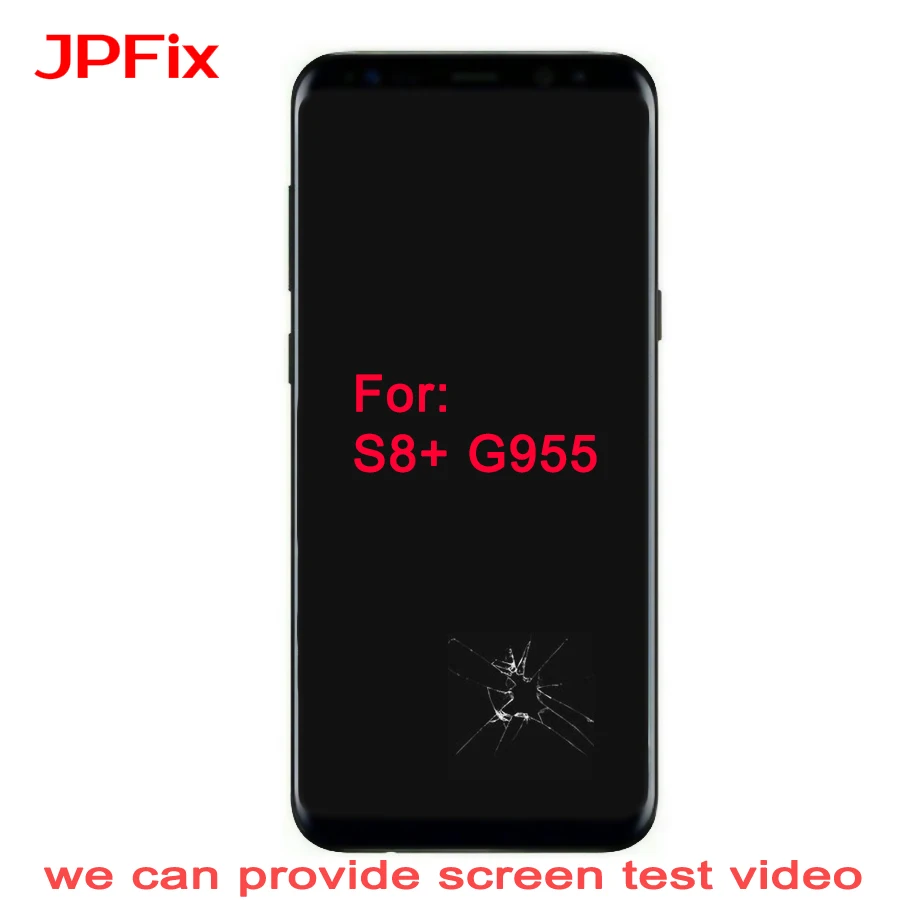 JPFix практическое использование для Samsung S8 + Plus G955FD сломанное стекло ЖК дисплей с