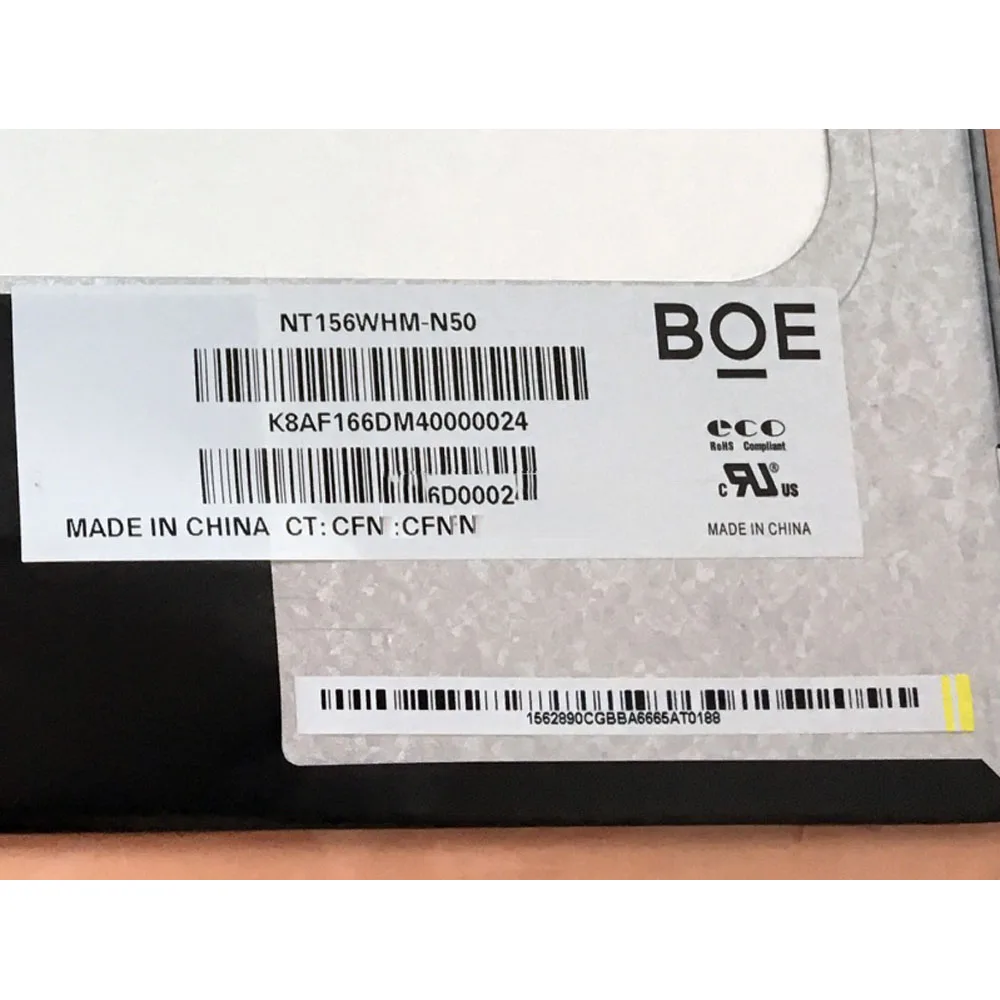 Для, NT156WHM-N50 NT156WHM N50 светодиодный Дисплей Матрица для ноутбука 15," HD 1366X768 40Pin блики нормальный Экран