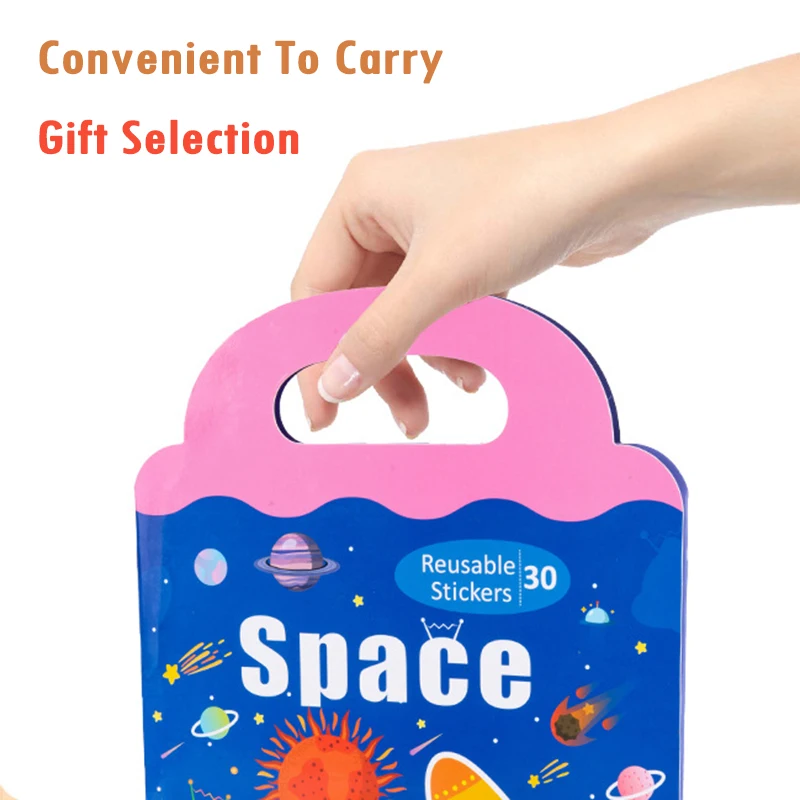 Kids Scene Magnetic Puzzles Montessori Busy Book Open-ended Education Toys Car Animal Shape Matching Game Quiet Book Jigsaw Toys 5