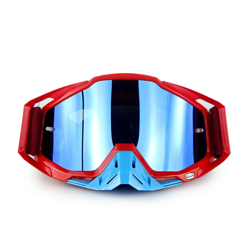 Red Gafas очки для мотокросса ATV MX внедорожные гоночные очки для мотоцикла, лыжные спортивные очки, мотоциклетные очки - Цвет: Red