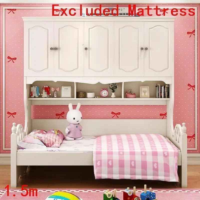 Для Mebles Dla Dzieci Yatak Odasi Mobile Muebles De Dormitorio деревянная мебель для спальни с подсветкой Enfant Cama Infantil детская кровать - Цвет: Number 5