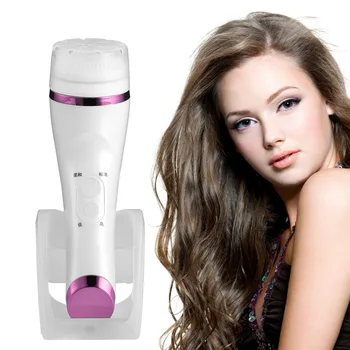 

3-in-1 USB Electric Sonic Brightening Cleansing Brush Waterproof Skin Exfoliating Cleansing System for Deep Cleaning