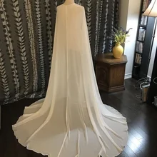 Шифоновая накидка lvory/белые свадебные накидки Болеро Свадебная накидка Свадебная шаль свадебные обертывания свадебное платье пальто