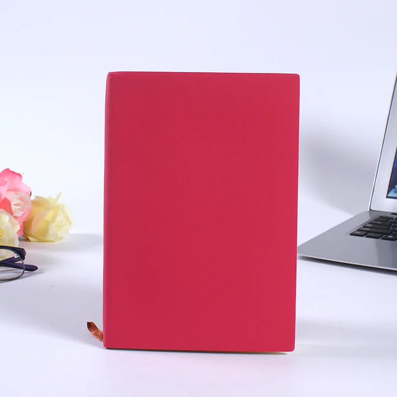 A5 A6 Diary Notebook and Journal Back to School Agenda Planner Organizer Line Business Note Book Travel Handbook Daily Notepad - Цвет: A5 Rose Red
