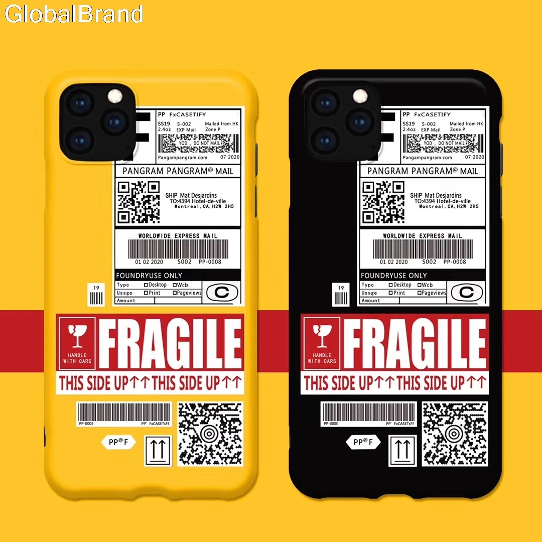 Простой защитный чехол для телефона с qr-кодом iPhone 7 8 Plus 7plus 8plus 11 pro X XS Max XR мягкая