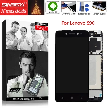 

5.0" For Lenovo S90 LCD Display Touch Screen with Frame Digitizer Assembly S90-T S90-U S90-A Display For LENOVO S90 Display LCD